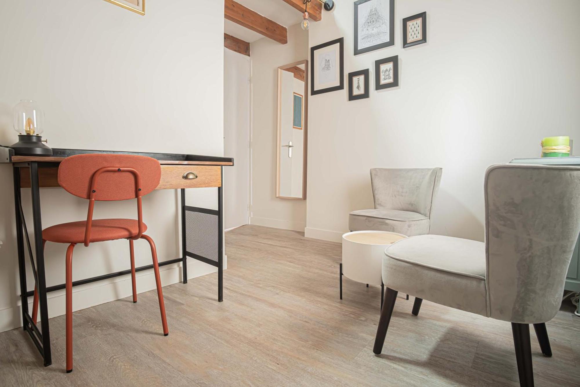 Triplex Cathedrale Parking Gratuit Apartment Reims Exterior foto