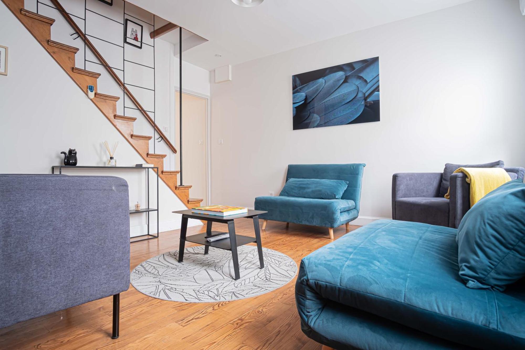 Triplex Cathedrale Parking Gratuit Apartment Reims Exterior foto